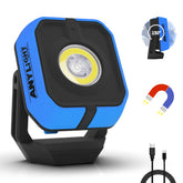 Anylight LED work light with four modes for versatile indoor and outdoor illumination.