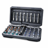 Anylot 42-in-1 screwdriver set case showing organized bits for on-the-go repairs.