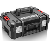 Anyyion 17In tool box with double handles for easy access to tools