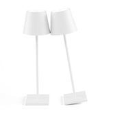 Aoceley 2-pack rechargeable table lamps shown together for versatile placement
