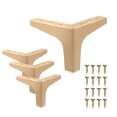 AODIOU gold 4-inch furniture leg provides sturdy sofa support