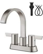 Aolemi waterfall faucet spout rotatable for flexible, wide-angle washing