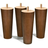 AORYVIC solid wood walnut legs for sturdy furniture support