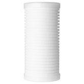 AO Smith 4.5x10 25 micron sediment filter for clean water at all taps.
