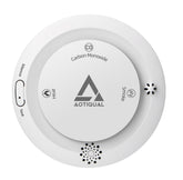 AOTIQUAL smoke detector front view for reliable home safety