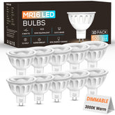 Aovpex dimmable MR16 bulbs front view for warm, energy-efficient lighting