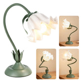 aoztomlux flower lamp base design adds vintage charm to your living room