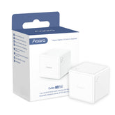 Aqara Cube T1 Pro with six-sided indicators for quick scene control.