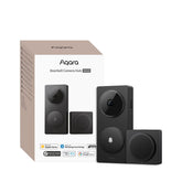 Aqara G410 doorbell camera front view with clear 2K porch footage.