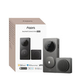 Aqara G410 front view with 2K camera for sharp doorstep monitoring