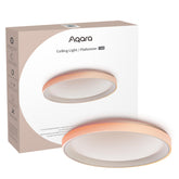 Aqara T1M ceiling light silhouette for ambient living room lighting.