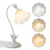 AQDZCNF Flower Table Lamp with branch design enhances vintage decor.