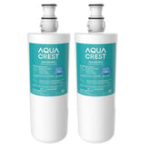 Aqua Crest 3US-AF01 under-sink filter pack-2 for easy replacement.
