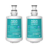 Aqua Crest F-201R pack-2 filter cartridge improves taste and odor.