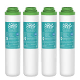 AQUA CREST FQK2J under-sink filter installed under kitchen sink for cleaner water