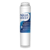 AQUACREST GXRLQR under-sink installation showing quick, leak-free setup.