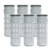 AQUA CREST Pack6 replacement filter for Brita Stream improves taste and fit.