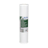 Aqua-Pure AP817-2 filter cartridge close-up showing grooved surface for longer life