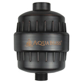 AquaBliss SF100-ORB close-up shows bronze finish and cleaner-water filter housing.