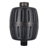 AquaBliss SF500 heavy-duty filter front view improves shower water quality