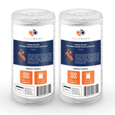 Aquaboon 1 micron string-wound filter 10x4.5 in-pack for reliable whole-house filtration.