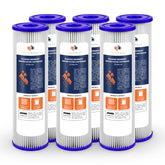 Aquaboon 20 micron pleated sediment filter cartridge for durable, precise filtration