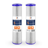 Aquaboon 5 micron pleated filter assembly improves home water clarity