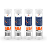 Aquaboon grooved sediment filter 10x2.5 shows enhanced filtration for cleaner well water