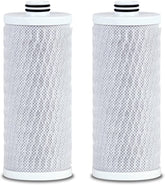 Aquasana replacement filter cartridge two-pack for countertop dispenser enhances taste and odor control.