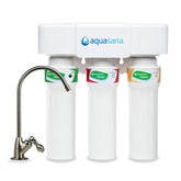 Aquasana under-sink filter system delivers healthier drinking water at home