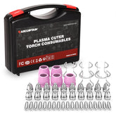 ARCCAPTAIN AG-60 torch consumables package for reliable cutting performance.