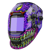 ARCCAPTAIN auto darkening welding helmet with large viewing screen for precise welding