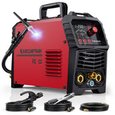 ARCCAPTAIN DC5in1 TIG welder front view showing compact portable design for multi-process use