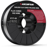 ARCCAPTAIN flux core welding wire 0.030 in spool for gasless welding with strong joints