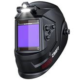 ARCCAPTAIN large view welding helmet front view delivers precise welding visibility.