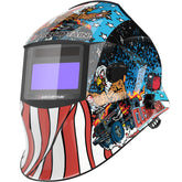 ARCCAPTAIN large viewing screen helmet enhances precision during welding