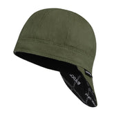 ARCCAPTAIN reversible welding cap front view showing dual sides for breathable comfort