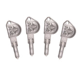 Architectural Mailboxes 5143 brass key blank close-up for secure duplicates