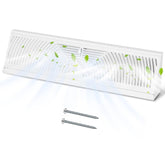 Aremae baseboard diffuser 15inch white packaging—all-in-one kit for quick setup.