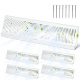 Aremae baseboard diffuser four-pack ready for even air flow in any room