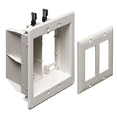 ARLINGTON TVBU505 front view showing flush TV mounting and wire concealment