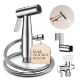 Arofa hands-free bidet sprayer showing dual mode for easy cleaning