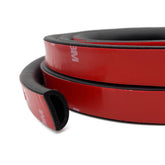Aroilder foam seal strip with adhesive back for instant weather protection.