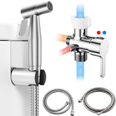 Arofa hot and cold bidet head with adjustable temperature for comfortable hygiene