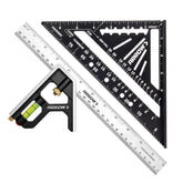 Arrow Fastener 7-inch carpenter square used for precise framing layouts.