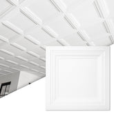 Art3d 12-pack tile close-up texture, lightweight and durable.