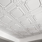 Art3d drop ceiling tiles 24x24 white 12-pack, easy grid installation for ceilings