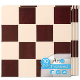 Art3d heavy-duty peel-and-stick backsplash tile in red-brown for durable kitchen style.