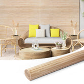 Art3d natural bamboo wall panel close-up shows grain detail for tropical ambience.