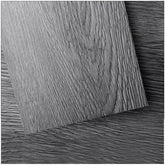 Art3d peel and stick floor tile in deep gray wood plank for easy DIY flooring